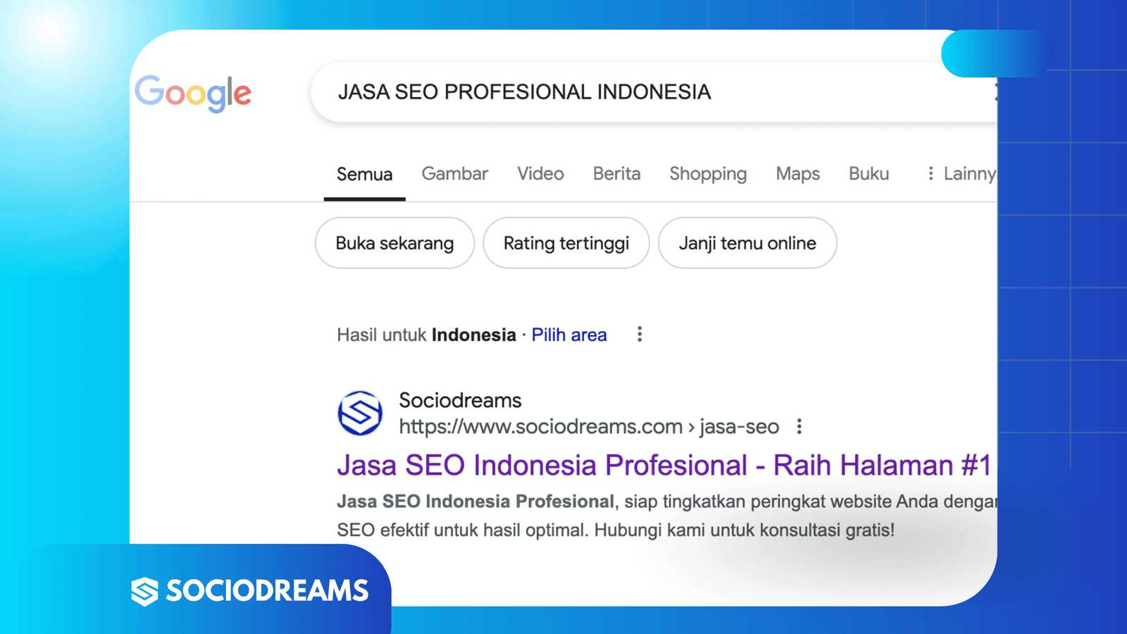 JASA SEO PROFESIONAL INDONESIA