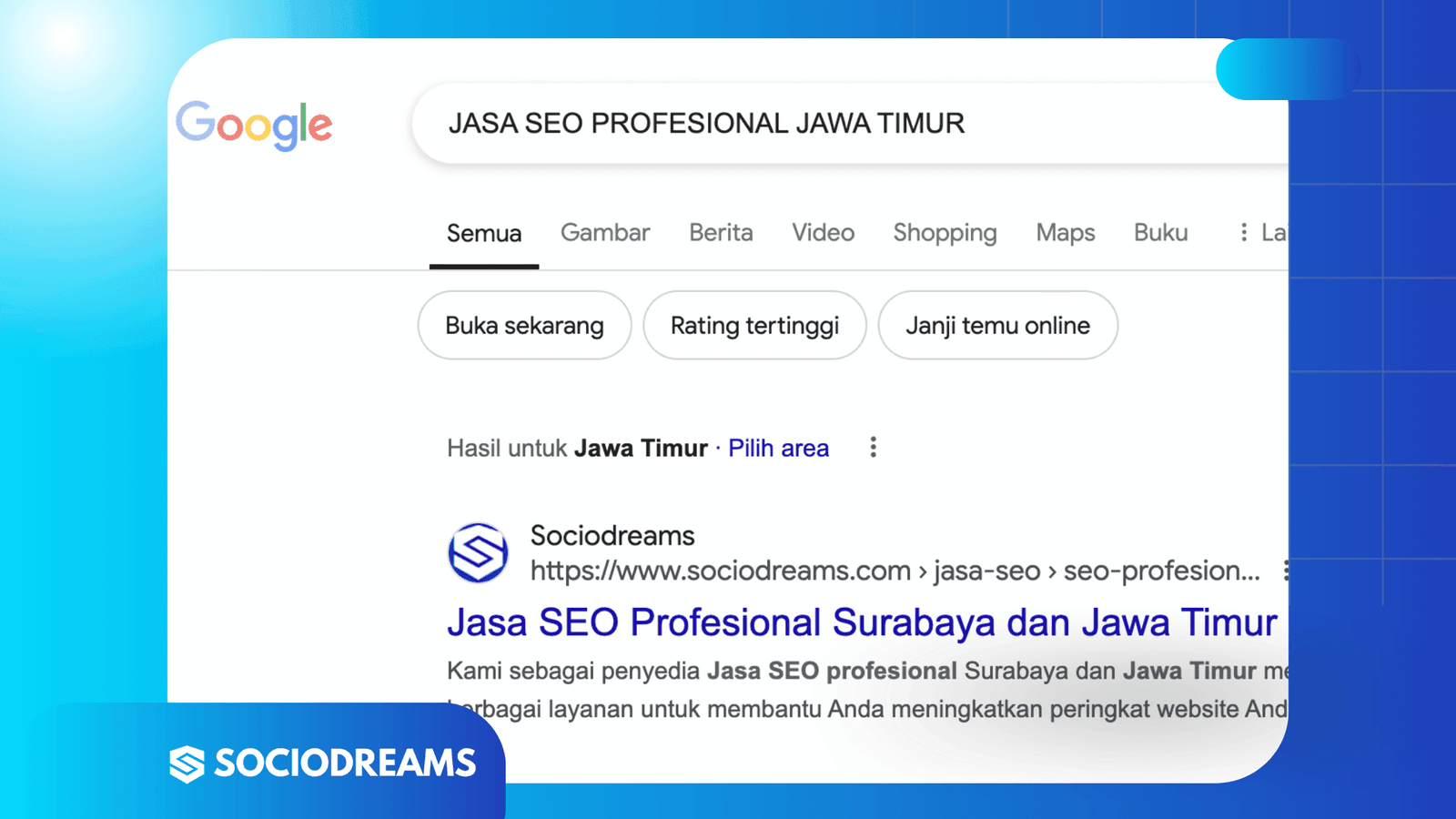JASA SEO PROFESIONAL JAWA TIMUR
