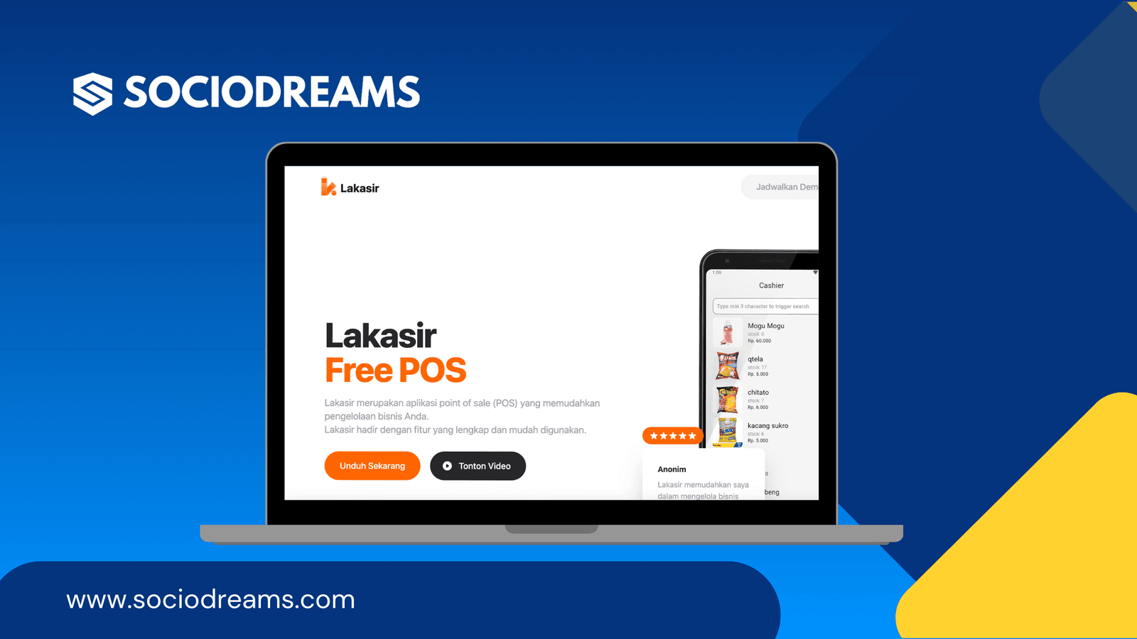 Portofolio Sociodreams- Lakasir